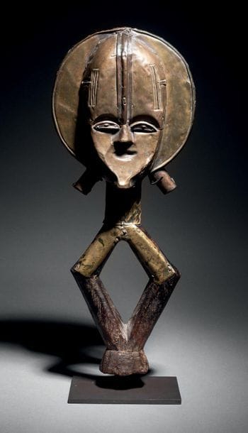 RELIQUAIRE KOTA, GABON
Wood and copper
plates...