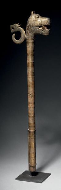 RECADE FON, DAHOMEY
Wood, copper
alloy H....
