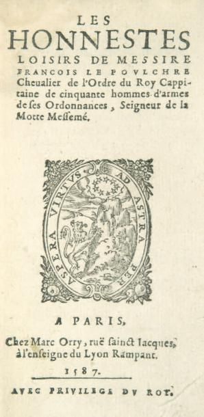 LE POULCHRE (François, seigneur de la Motte-Messemé)
Les...