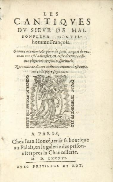 MAISONFLEUR (Étienne L'Huillier, sieur de)
Les...