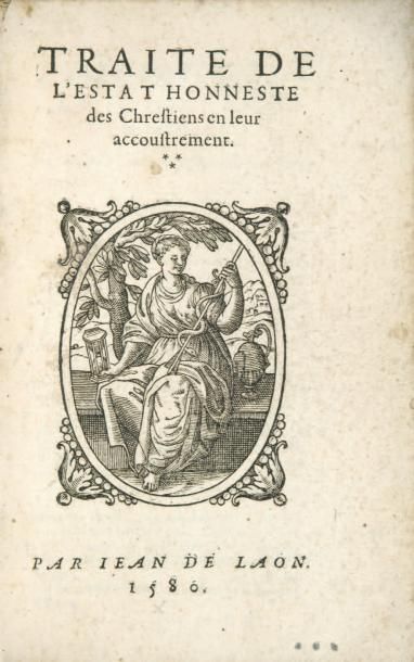 DANEAU (Lambert)
Traité de l'estat honneste...