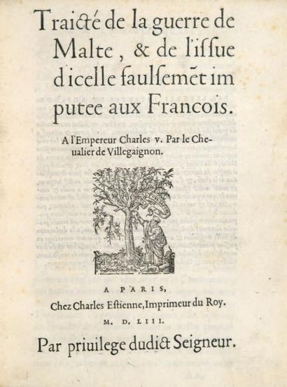 ESTIENNE (impressions des). - HENRI II
Ensemble...