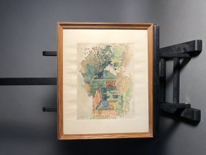M. CHARPAUX
The rabbit hut
Watercolour on...