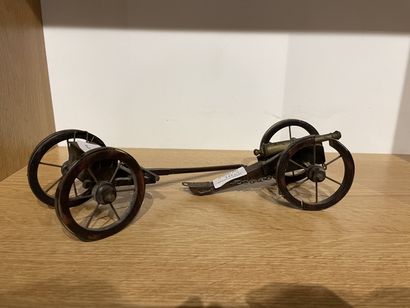 Model gun and its front sight
Gribeauval...