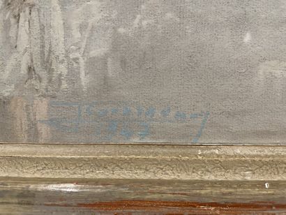 Ecole Moderne

Beach scene
Pastel
Signed...