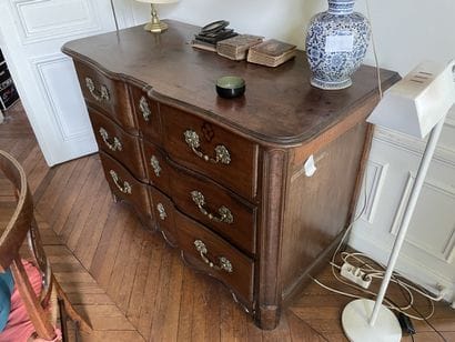 Pretty crossbow chest of drawers
In natural...