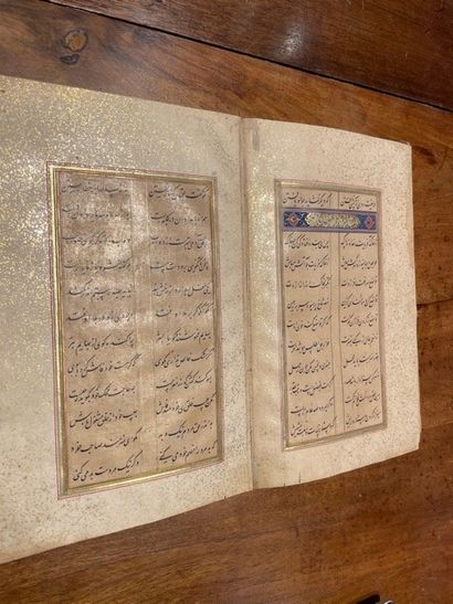 Manuscrit Persan: Bustan de Shaykh Muslih...