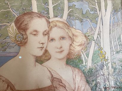 Henri Paul MOTTEZ (1855-?)

Les Deux amies
Pencil,...