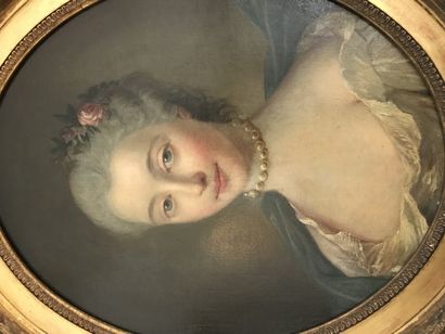 École FRANÇAISE de la fin du XVIIIème siècle

Portrait...
