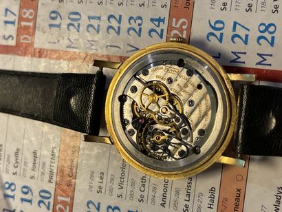 
Bracelet montre Vacheron Constantin en or...