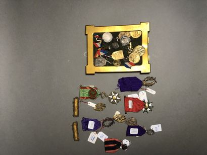 Small batch of military decorations