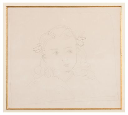 André DERAIN (1880-1954)

Portrait de fillette.

Dessin...