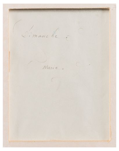 Marie LAURENCIN (1883-1956)

Toujours Fidèle.

Dessin...