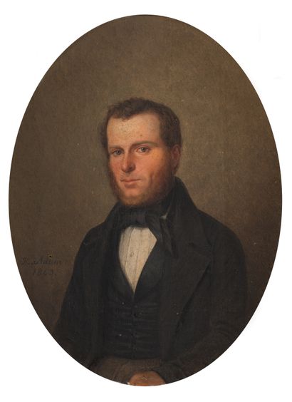 Henri ADAM

Portrait d'homme, 1843.

Huile...