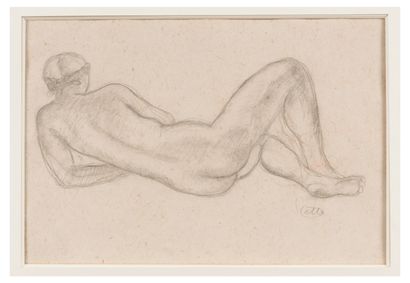 Aristide MAILLOL (1861-1944)

Nu allongé.

Dessin...