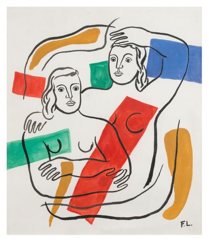 Ecole moderne

Deux femmes.

Dessin à l encre...