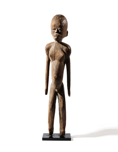 Statuette Lobi, Burkina Faso 
Bois
H. 73...