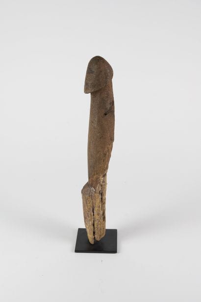 Phallus Fon, Bénin
Bois 
H. 37,5 cm