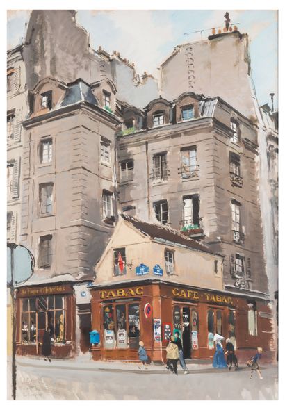 Albert BRENET (1903-2005)

Paris, rue des...