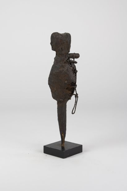 Fétiche Fon, figure Janus, Bénin
Bois, métal,...