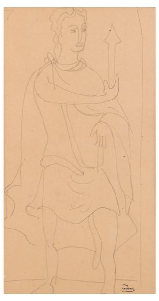 André DERAIN (1880-1954)

Nu debout.

Centurion.

Dessin...