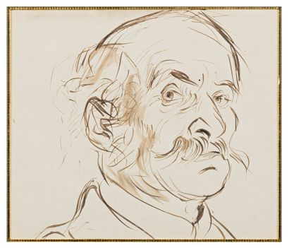 Ecole moderne

Portrait d'homme.

Dessin...