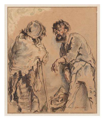 Paul GAVARNI (1804-1866)

Les mendiants.

Dessin...