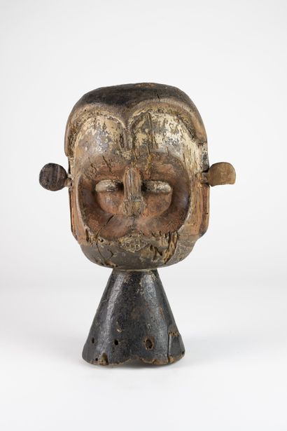 Cimier M'Boshi, RDC
Bois polychrome
H. 33...