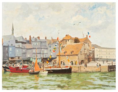 Jean-Claude DUTEIL (né en 1950)

Le Port.

Huile...