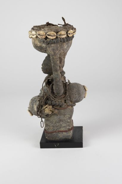 Fétiche Fon, coupe caryatide, Bénin
Bois,...