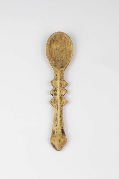 Cuillère Léga, RDC
Os
L. 20 cm
Provenance...