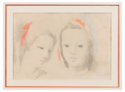 Marie LAURENCIN (1883-1956)

Deux têtes de...