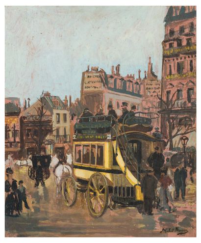 Michel TROYEN (1875-1915)

L'omnibus.

Huile...