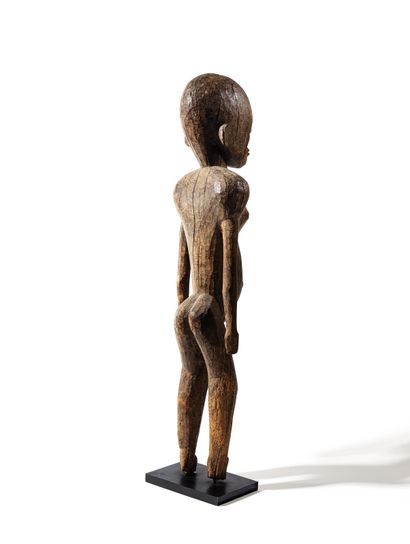 Statuette Lobi, Burkina Faso 
Bois
H. 73...