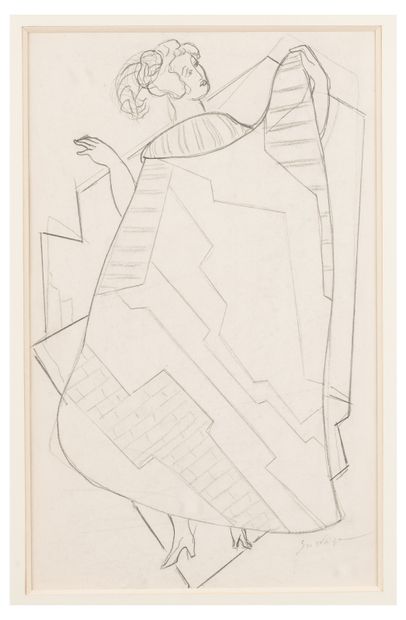 Léopold SURVAGE (1879-1968)

Le manteau.

Dessin...