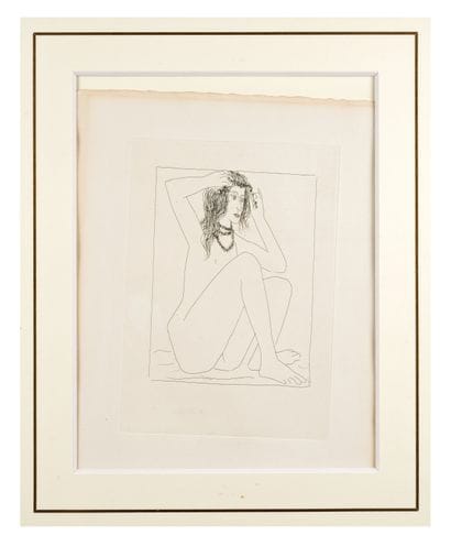 Pablo PICASSO (1881-1973)

Femme nue se couronnant...