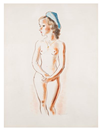 André DIGNIMONT (1891-1965)

Nu au béret...
