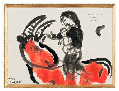 Marc CHAGALL (1887-1985)

Les collines, femme...