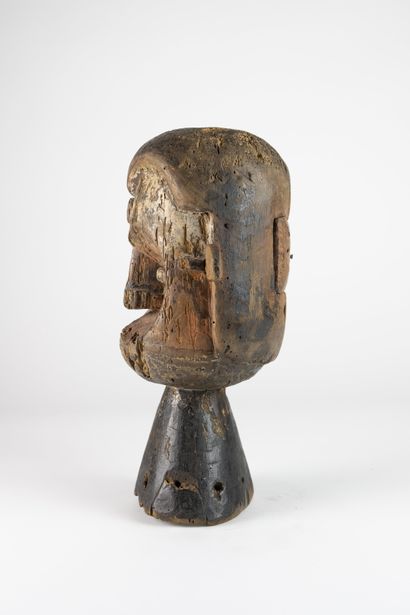 Cimier M'Boshi, RDC
Bois polychrome
H. 33...