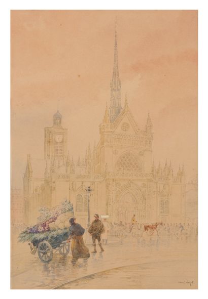 Francis GARAT (1866 - 1925)

Paris, l'église...
