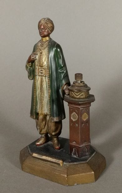 Polychrome regula friction table lighter...