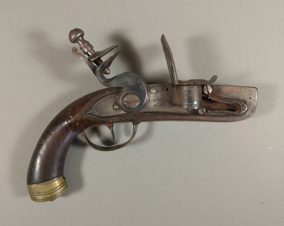 Table flintlock pistol lighter with lock,...