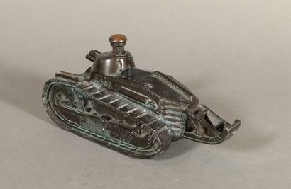 Rare gasoline lighter of table with friction...