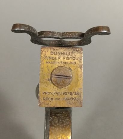 Gasoline lighter with the imitation of a...