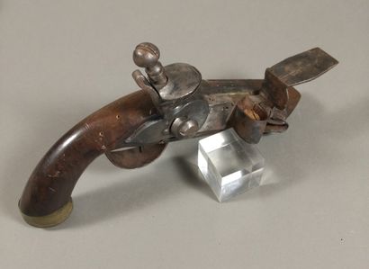 Table flintlock pistol lighter with lock,...
