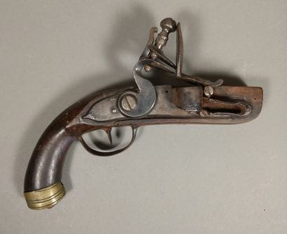 Table flintlock pistol lighter with lock,...