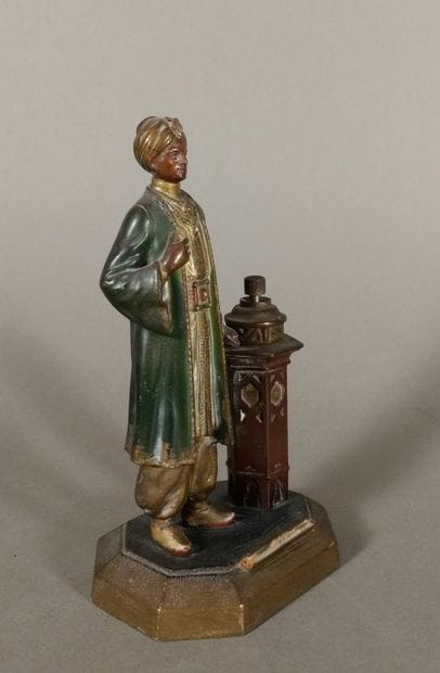 Polychrome regula friction table lighter...