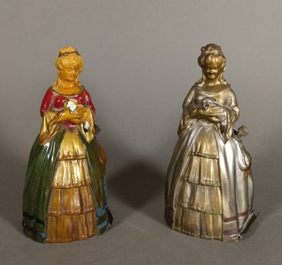 Set of two polychrome regula friction table...