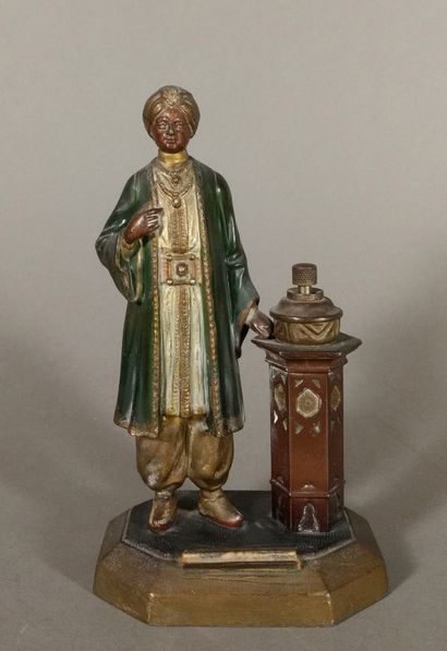 Polychrome regula friction table lighter...
