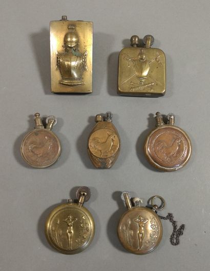 
Lot of 7 lighters including : 





- three...